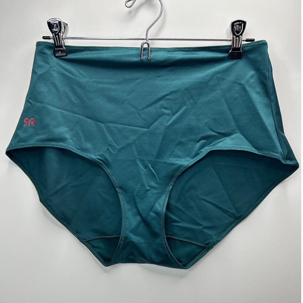 Ruby Ribbon Essential Brief Panty Dark Moss Women's XL NWT
